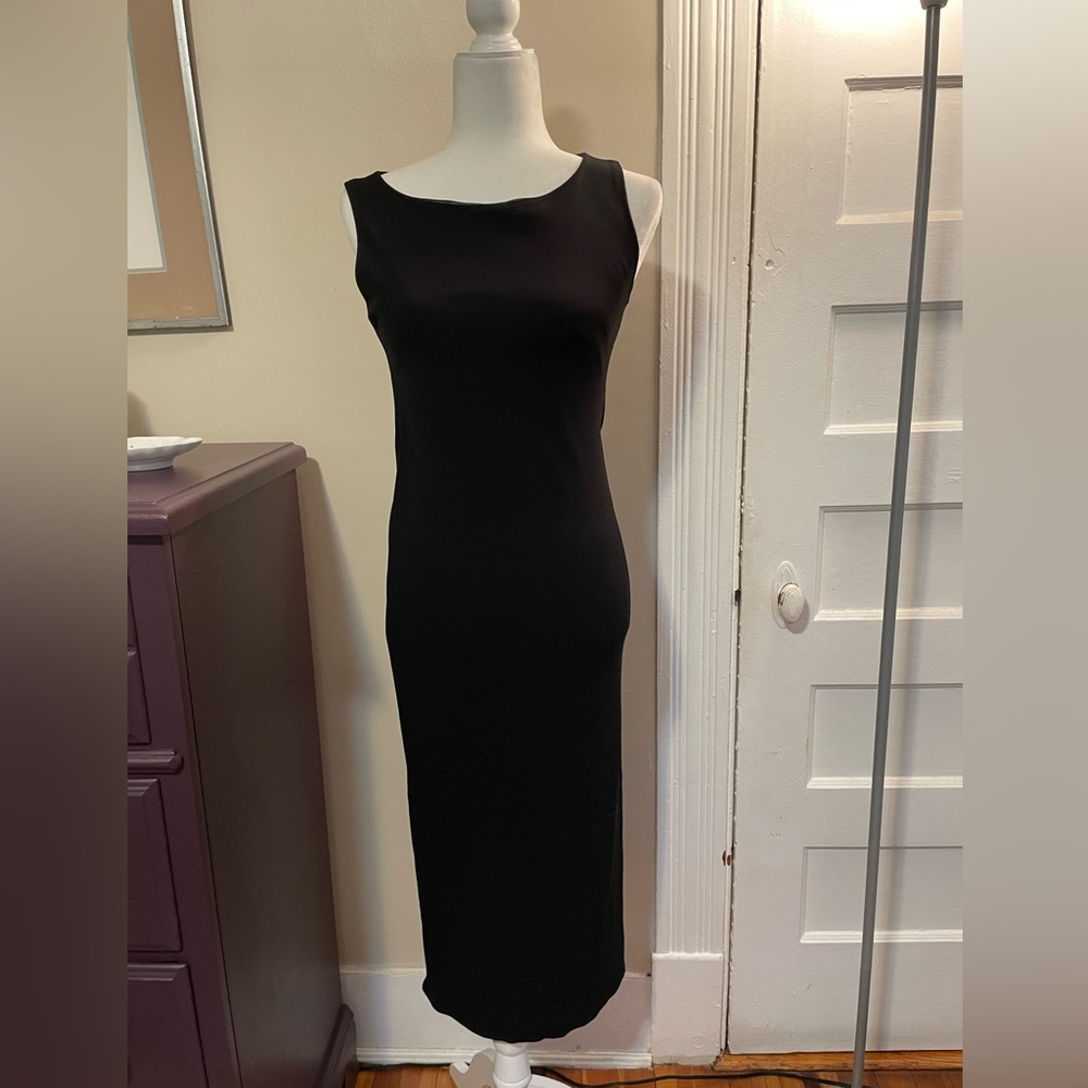 Gap black maxi dress